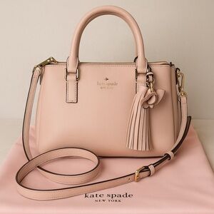 Kate Spade Kingston Drive Small Alena Satchel in Pink w/Dust Bag EUC No Callouts